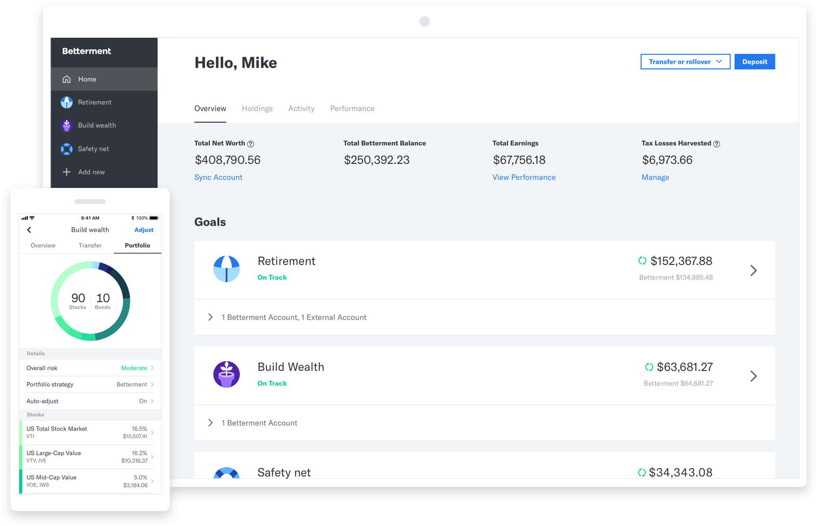 Why I use Betterment ?